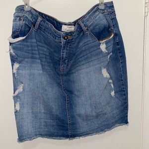 Denim skirt from Torrid